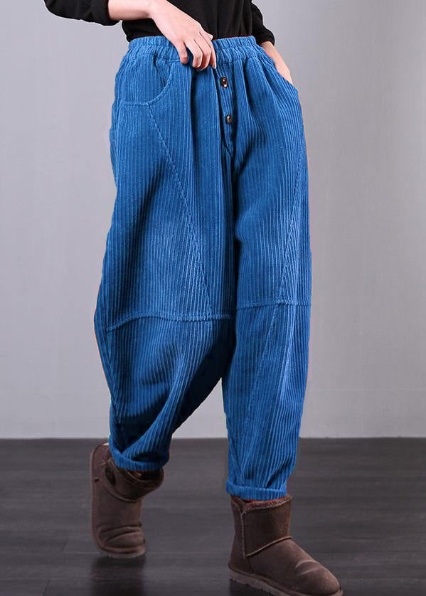 VIVIANE OVERSIZE FALL CORDUROY CASUAL PANTS