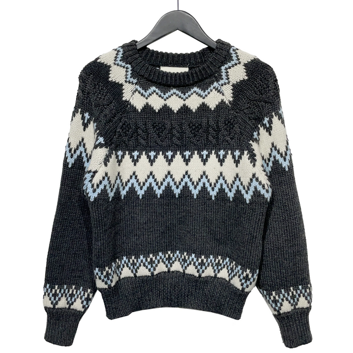 HELGA SCANDINAVIA GEOMETRIC SWEATER