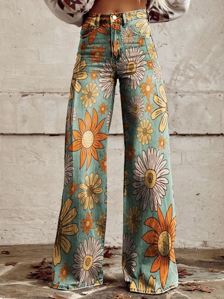 WILMA VINTAGE WIDE LEG PANTS