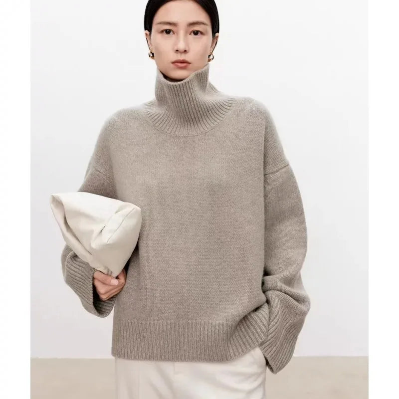 ELÉA WOOL TURTLENECK SWEATER