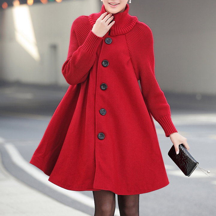 ZOÉ-CLAIRE ELEGANT WOOL COAT