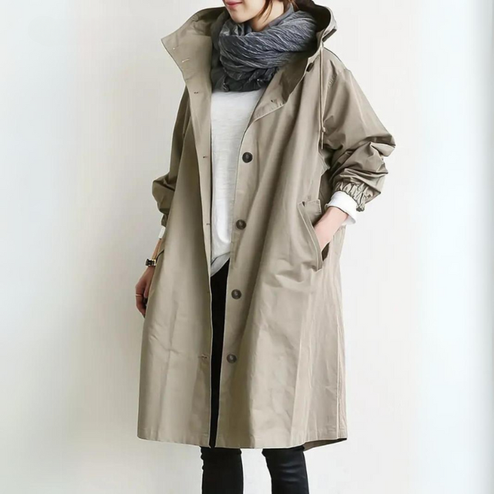 BAXTER STYLISH WINDBREAKER TRENCHCOAT