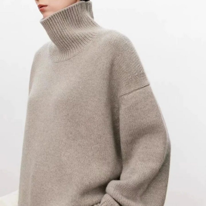 ELÉA WOOL TURTLENECK SWEATER