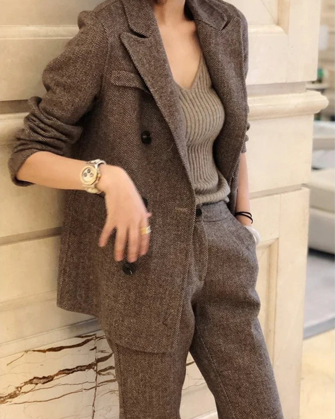 ÉMERAUDE ELEGANT BLAZER SET