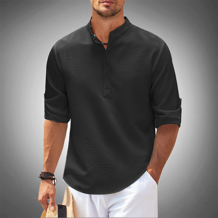 SERGIO CONTEMPORARY HENLEY SHIRT