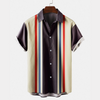 CARMINE RETRO LINEN SHIRT