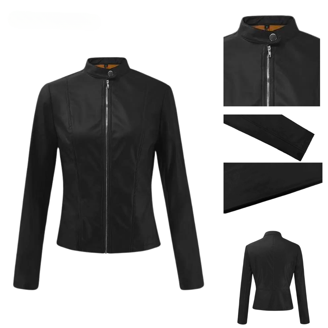 CLARA™ STYLISH LEATHER JACKET