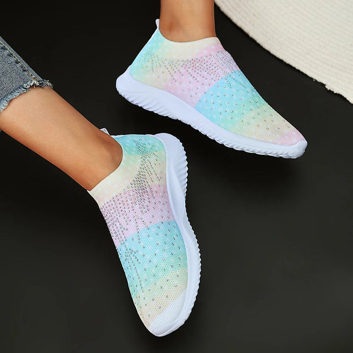 THORDIS RAINBOW KNIT SNEAKERS