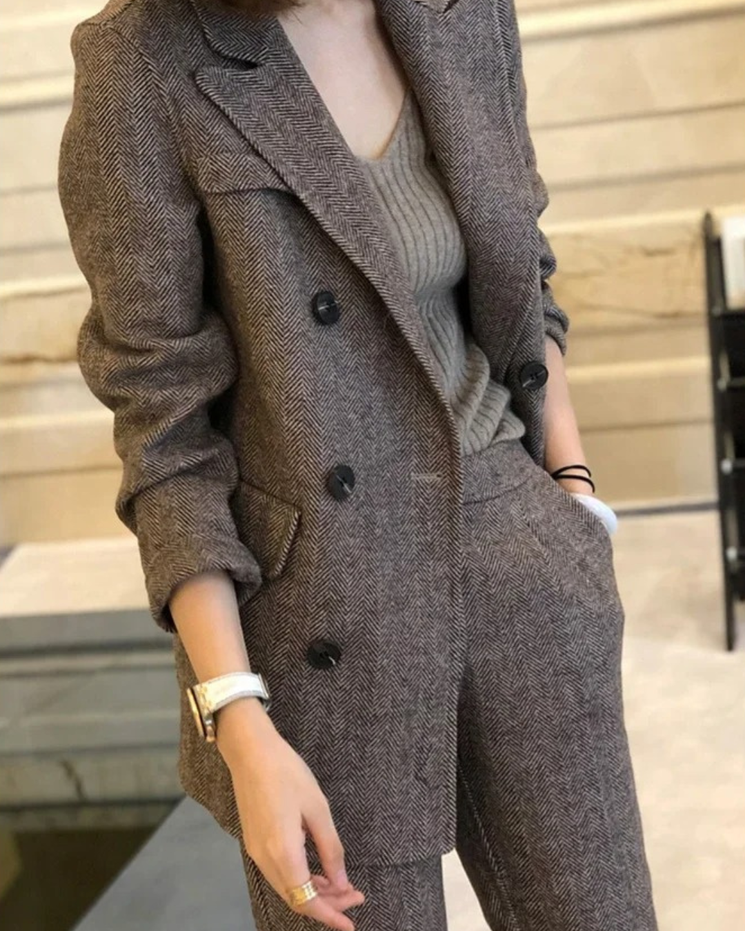 ÉMERAUDE ELEGANT BLAZER SET