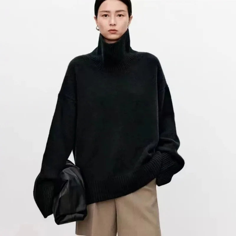 ELÉA WOOL TURTLENECK SWEATER