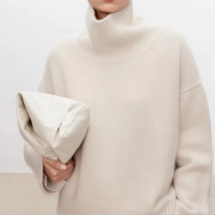 ELÉA WOOL TURTLENECK SWEATER