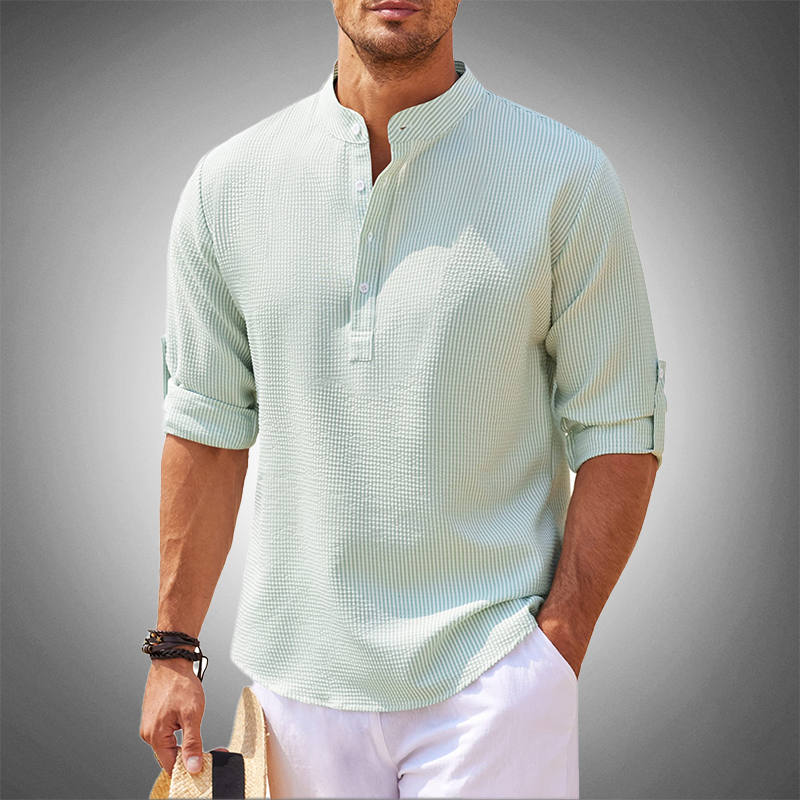 SERGIO CONTEMPORARY HENLEY SHIRT