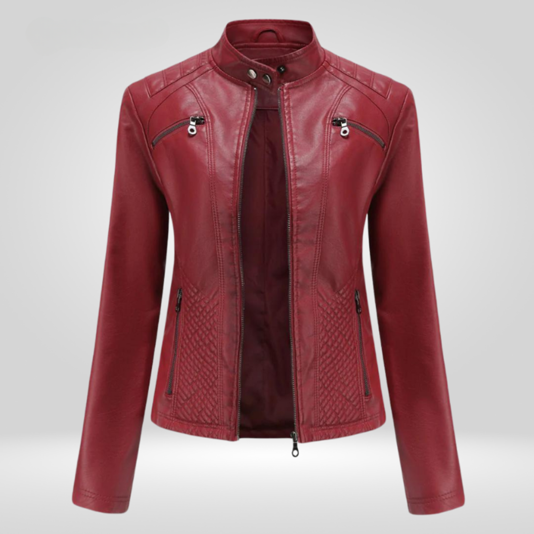 CAMILLE™ STYLISH LEATHER JACKET