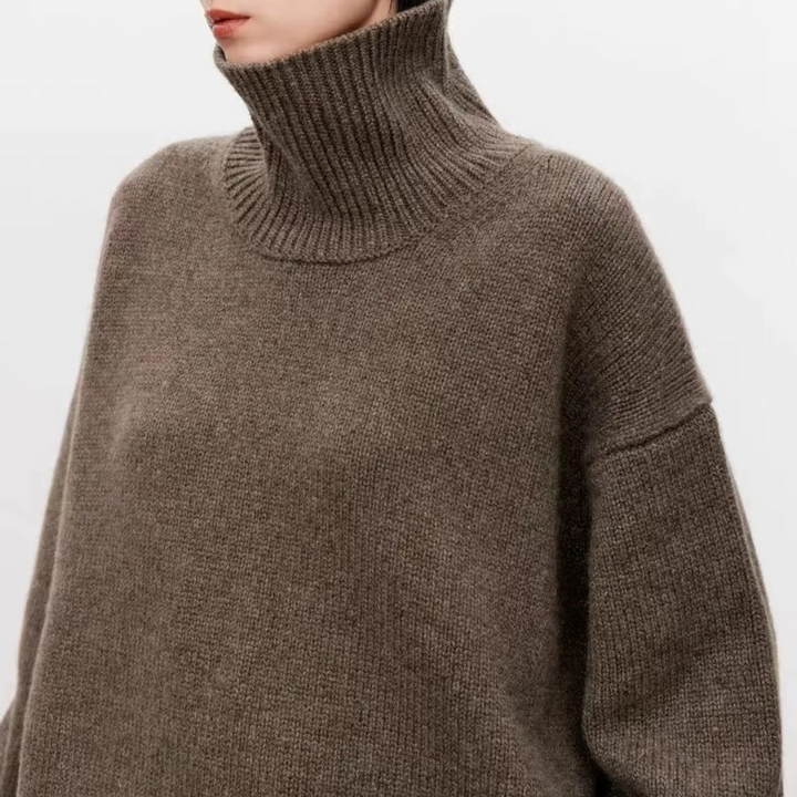 ELÉA WOOL TURTLENECK SWEATER