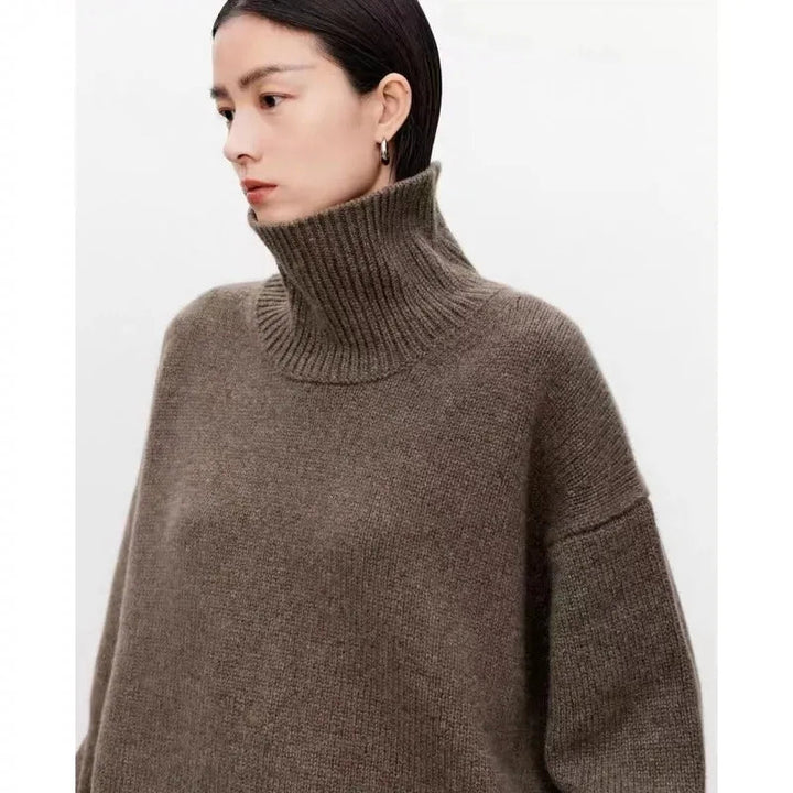 ELÉA WOOL TURTLENECK SWEATER