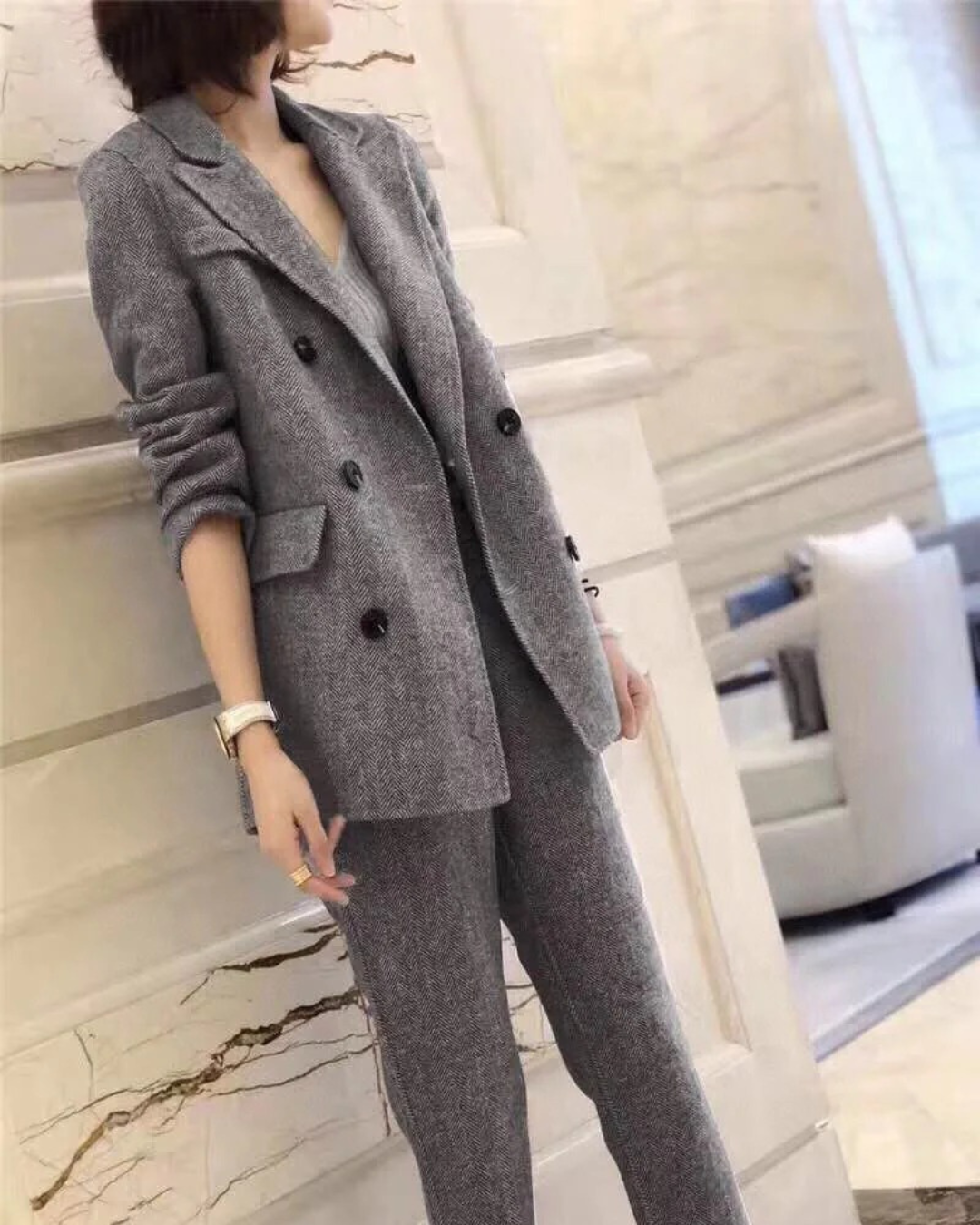 ÉMERAUDE ELEGANT BLAZER SET