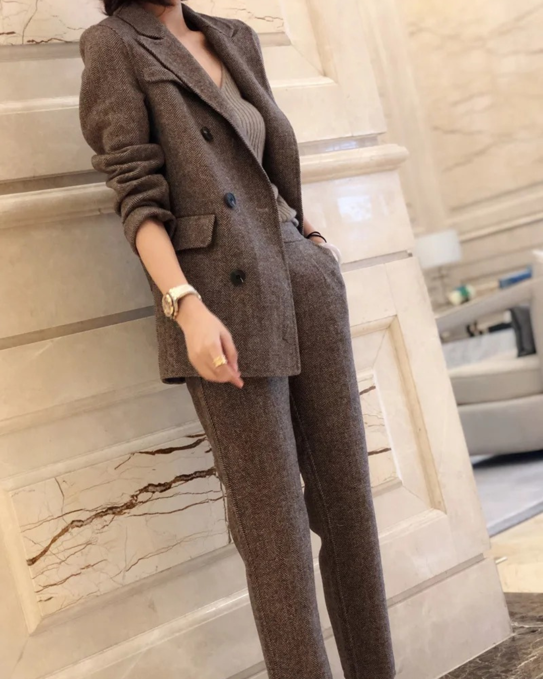 ÉMERAUDE ELEGANT BLAZER SET