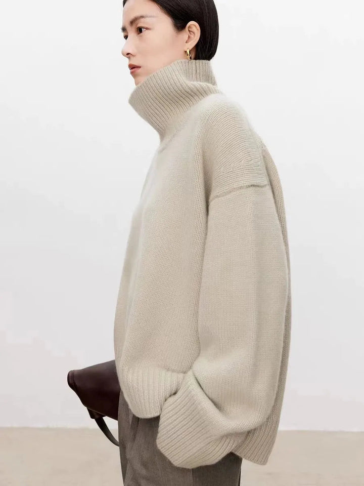 ELÉA WOOL TURTLENECK SWEATER