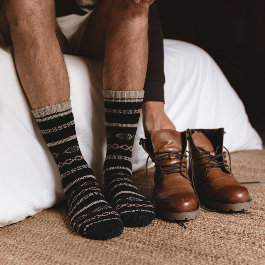 OSKAR (5 PAIRS) - WOOL SOCKS FOR MEN & WOMEN