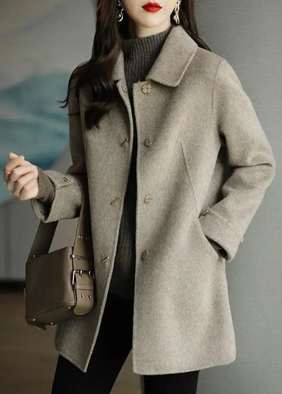 ZÉLIE BEIGE WOOLEN COAT OUTWEAR OVERSIZED