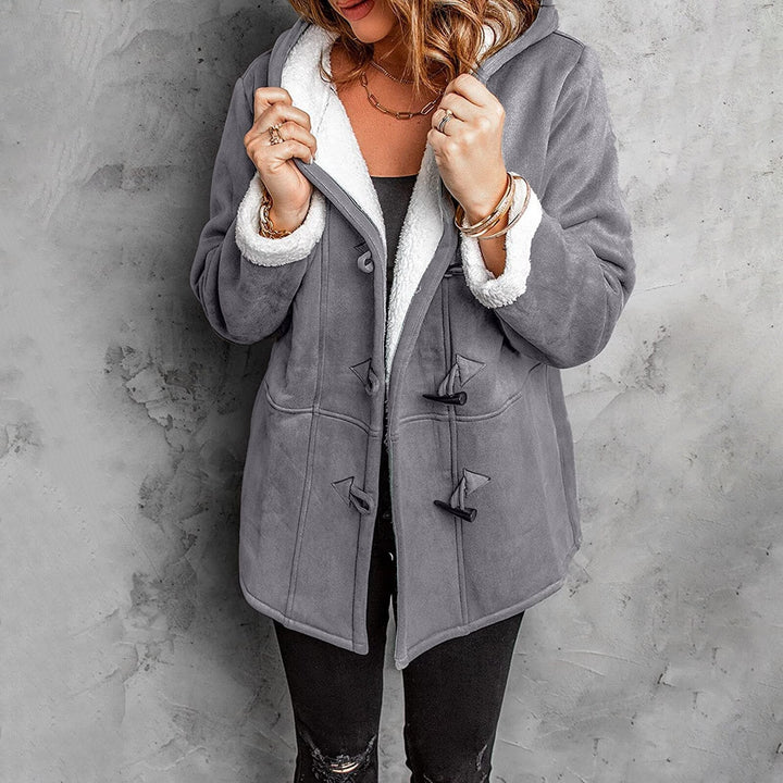 RENÉE COZY FLEECE LINED COAT