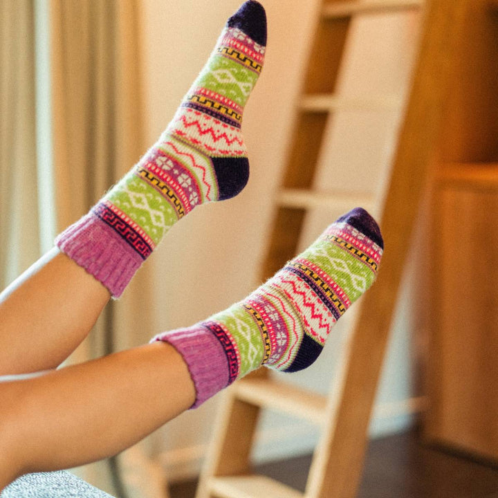 FREYA (5 PAIRS) - WOOL SOCKS FOR MEN & WOMEN