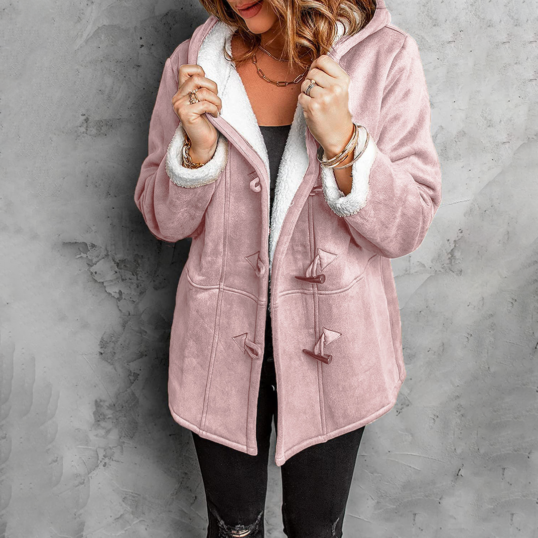 RENÉE COZY FLEECE LINED COAT