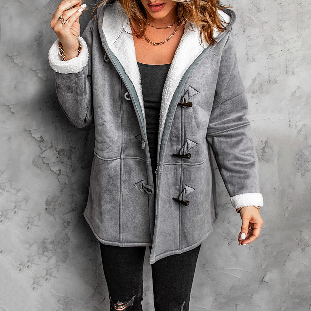 RENÉE COZY FLEECE LINED COAT