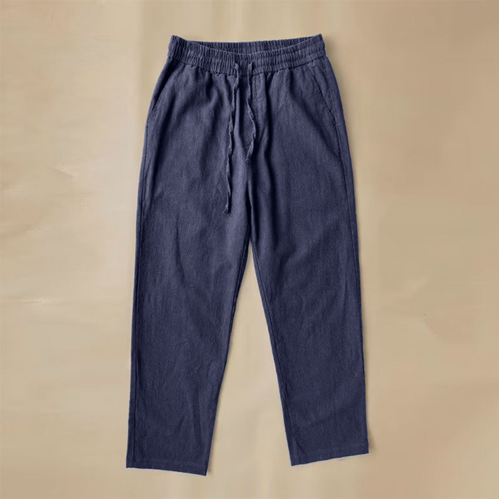 HERITAGE CROSS CASUAL LINEN PANTS