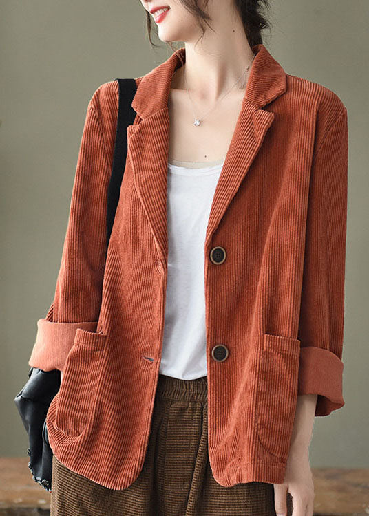 ADÈLE PETER PAN CORDUROY COAT