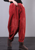 VIVIANE OVERSIZE FALL CORDUROY CASUAL PANTS