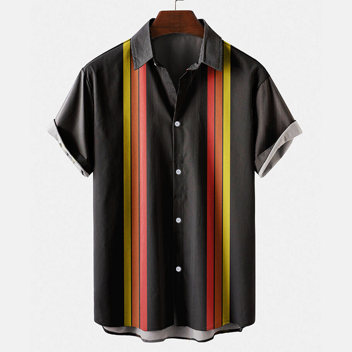 THEO RETRO LINEN SHIRT