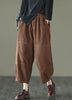 CAMILLE HIGH WAIST CORDUROY FALL PANTS