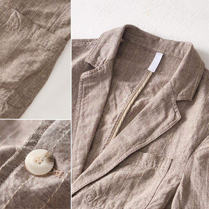 HARPER CHASE PREMIUM LINEN BLAZER