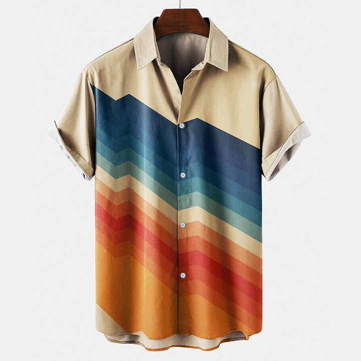 LUCAS RETRO LINEN SHIRT