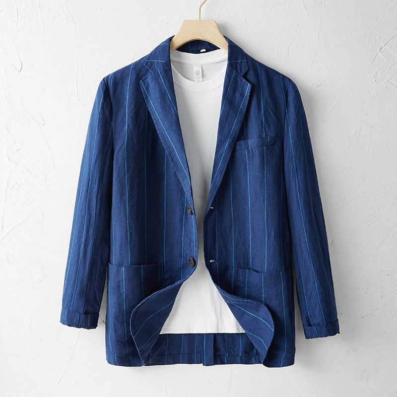 JULIEN EDWARD PREMIUM LINEN BLAZER