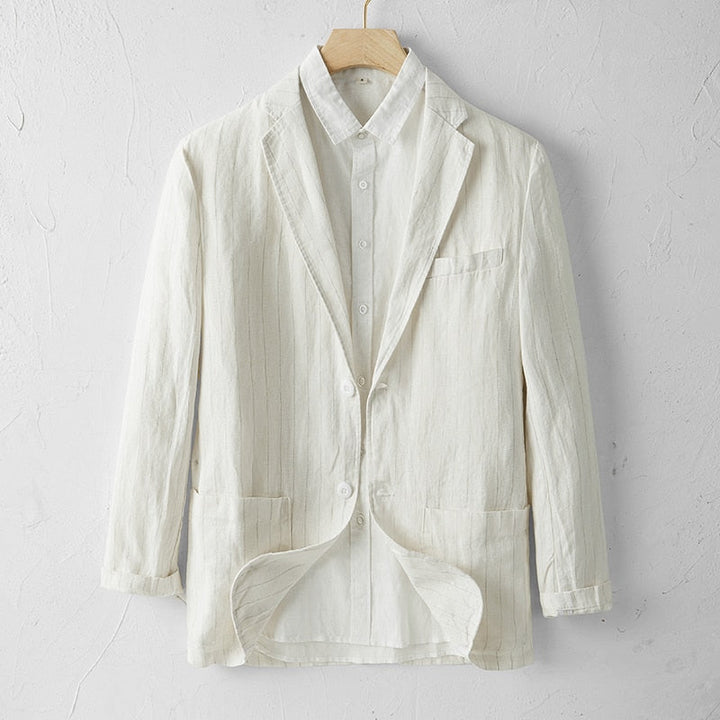 JULIEN EDWARD PREMIUM LINEN BLAZER