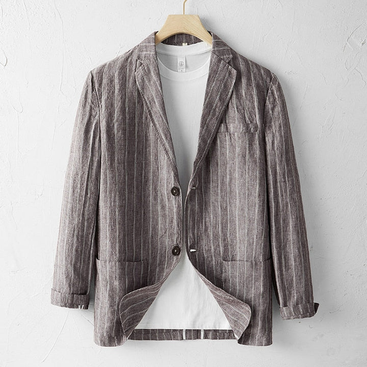 JULIEN EDWARD PREMIUM LINEN BLAZER