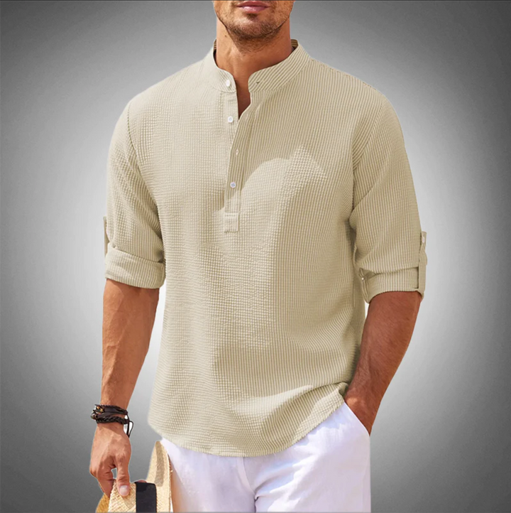 SERGIO CONTEMPORARY HENLEY SHIRT