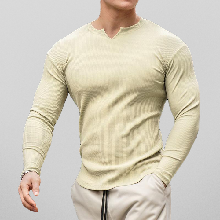 ADRIANO MUSCLE FIT COTTON SHIRT