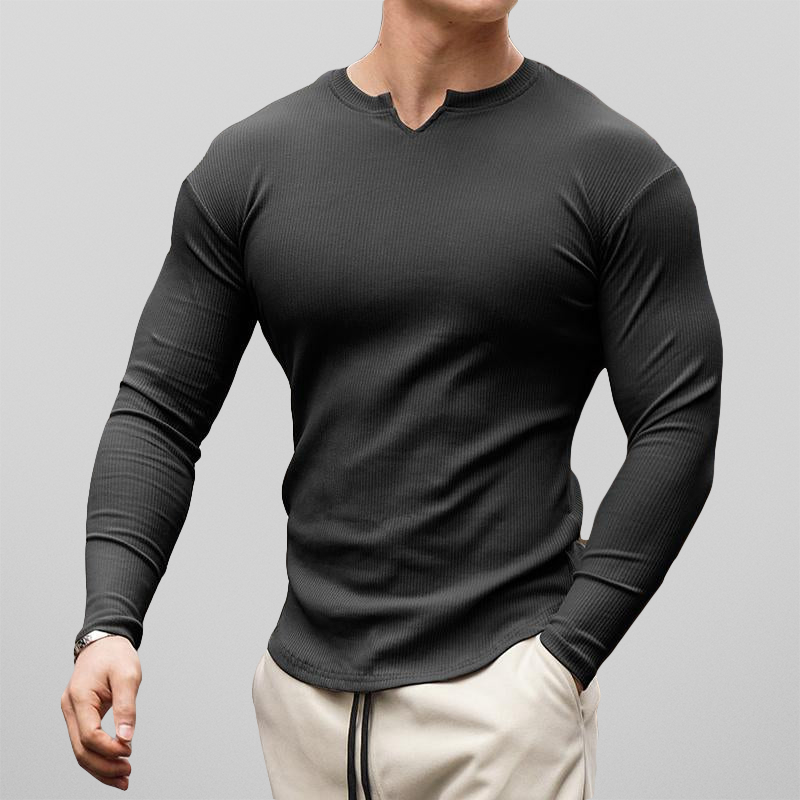 ADRIANO MUSCLE FIT COTTON SHIRT