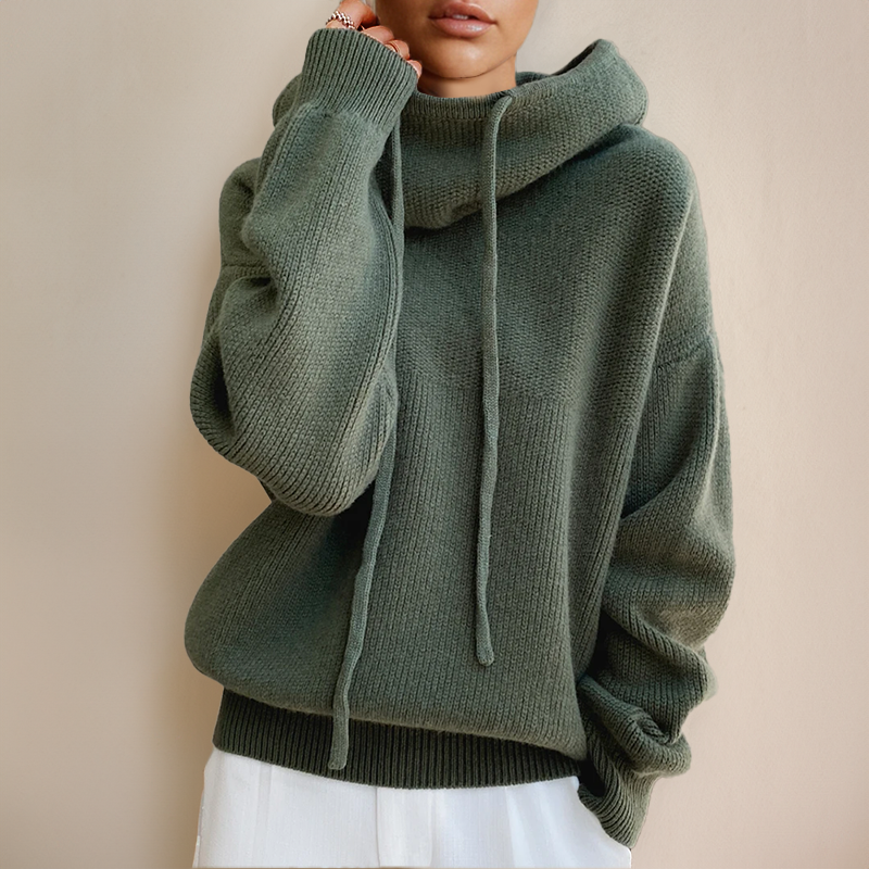 ALIZÉE MERINO WOOL TURTLENECK SWEATER