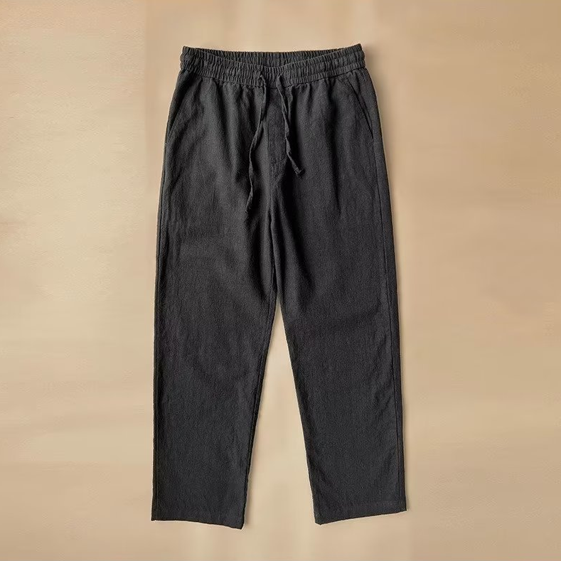 HERITAGE CROSS CASUAL LINEN PANTS