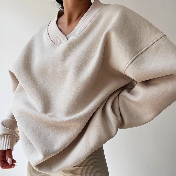 L'AURABLEND LOUNGE COUTURE OVERSIZED SWEATER