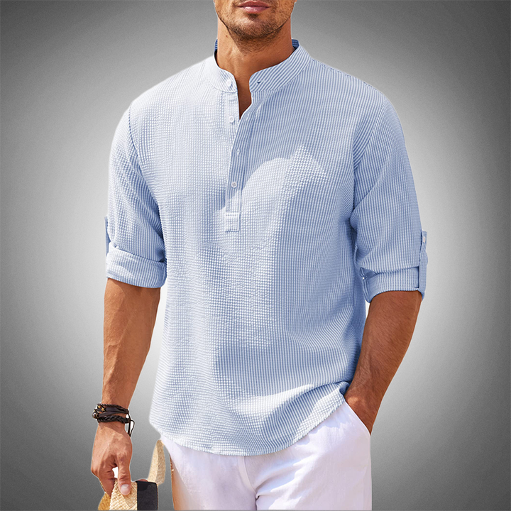 SERGIO CONTEMPORARY HENLEY SHIRT