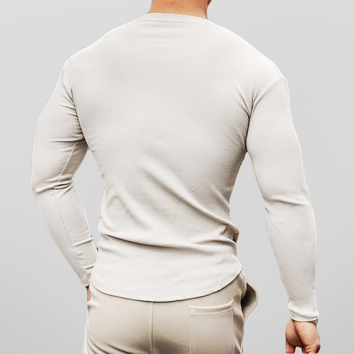 ADRIANO MUSCLE FIT COTTON SHIRT