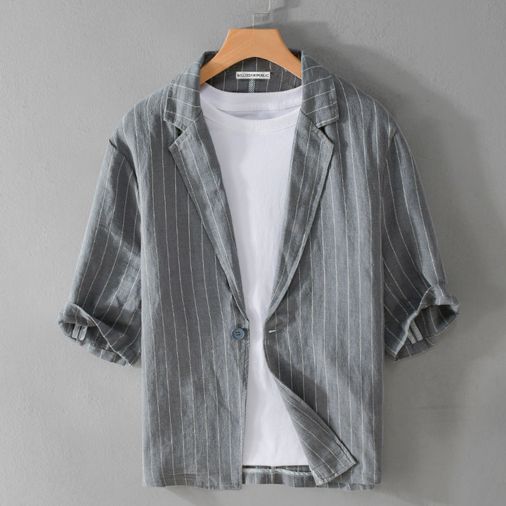 CALVIN PRESTON CLASSIC LINEN BLAZER