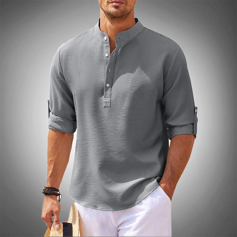 SERGIO CONTEMPORARY HENLEY SHIRT