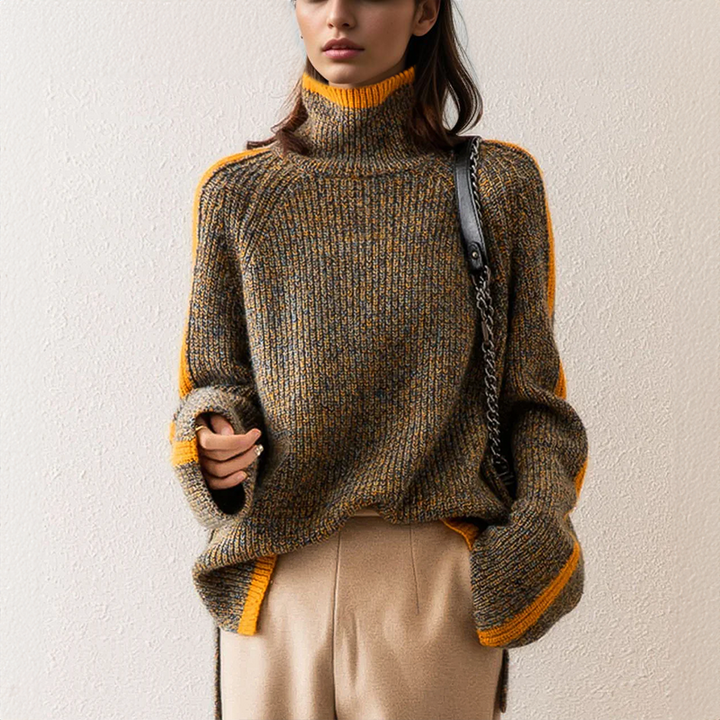 MÉLANGEUR COUTURE WOOL TURTLENECK SWEATER