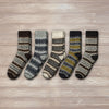 ERIK (5 PAIRS) - WOOL SOCKS FOR MEN & WOMEN